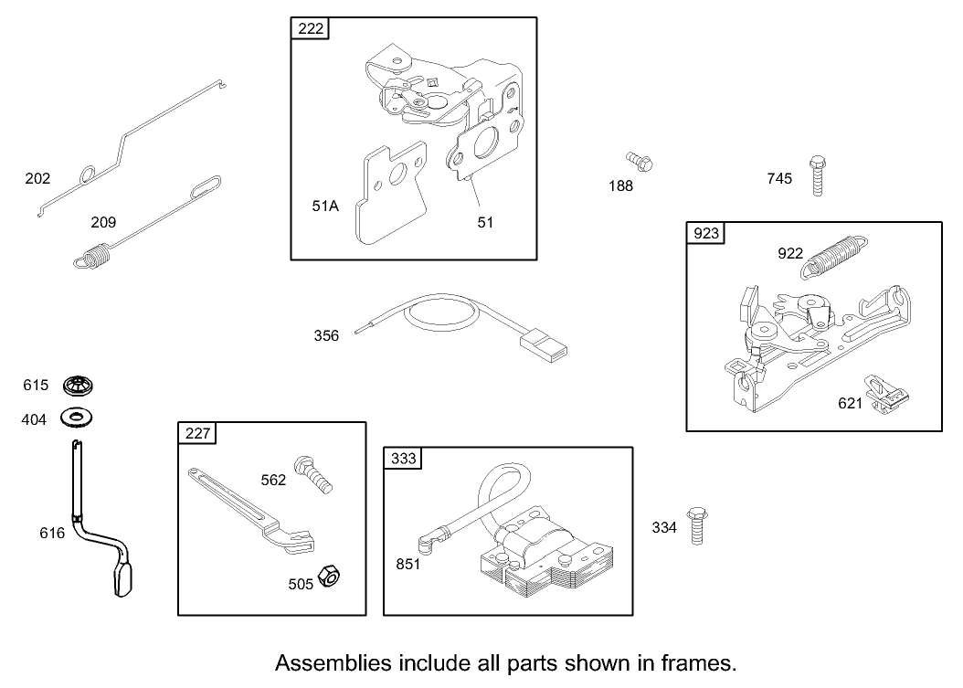 Governor Assembly  Briggs and Stratton 122602-0120-E1