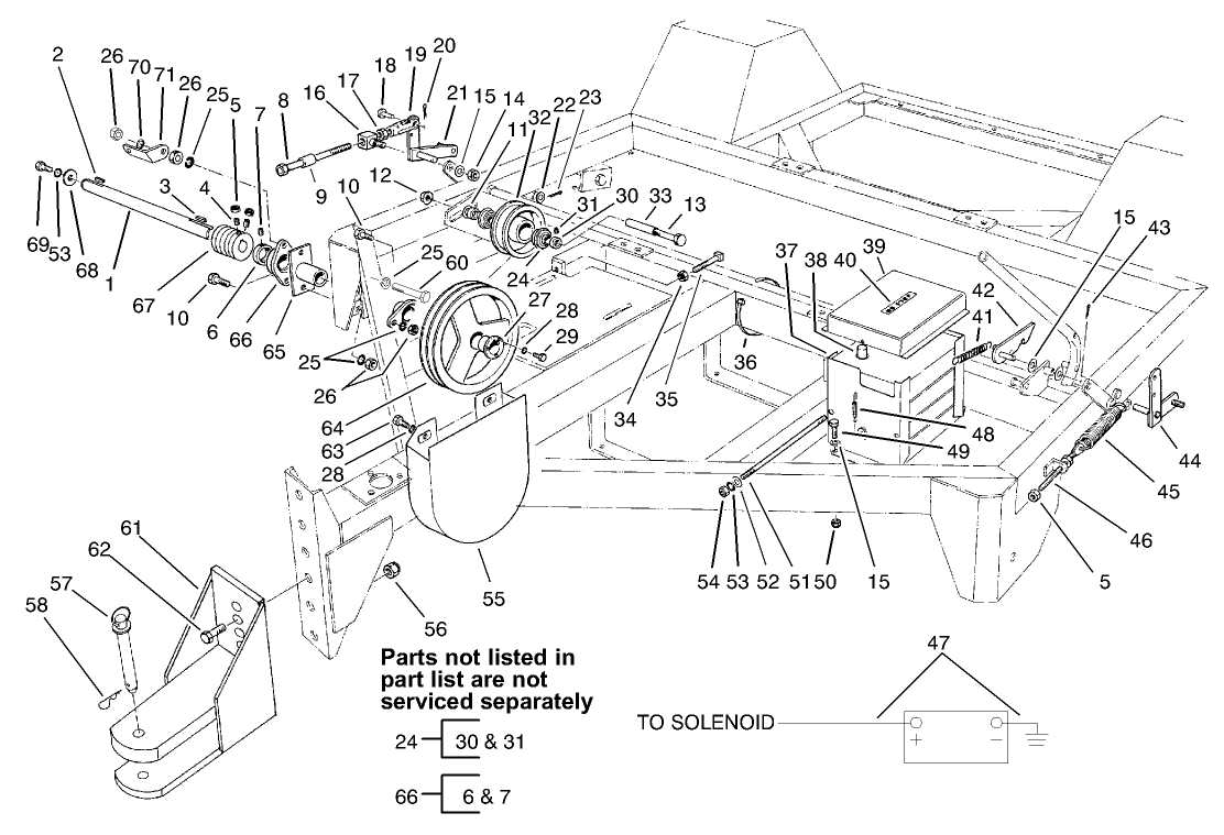 Jackshaft and Lifting Mechanism