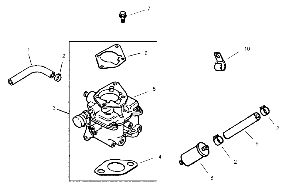 Fuel System Assembly  Kohler CH23S-76546