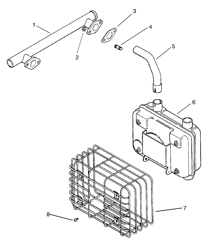 Exhaust Assembly  Kohler CH23S-76546