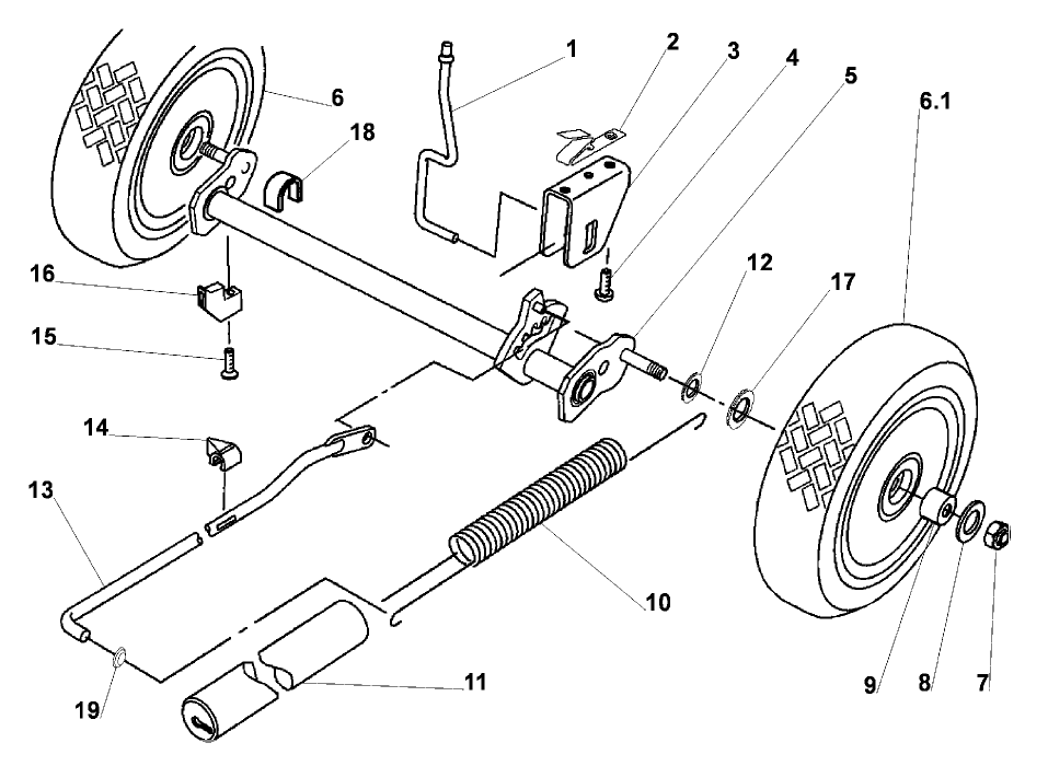 Rear Axle Assembly