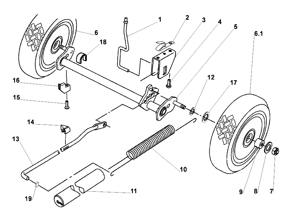 Rear Axle Assembly