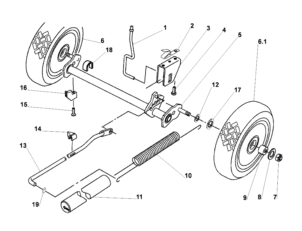 Rear Axle Assembly