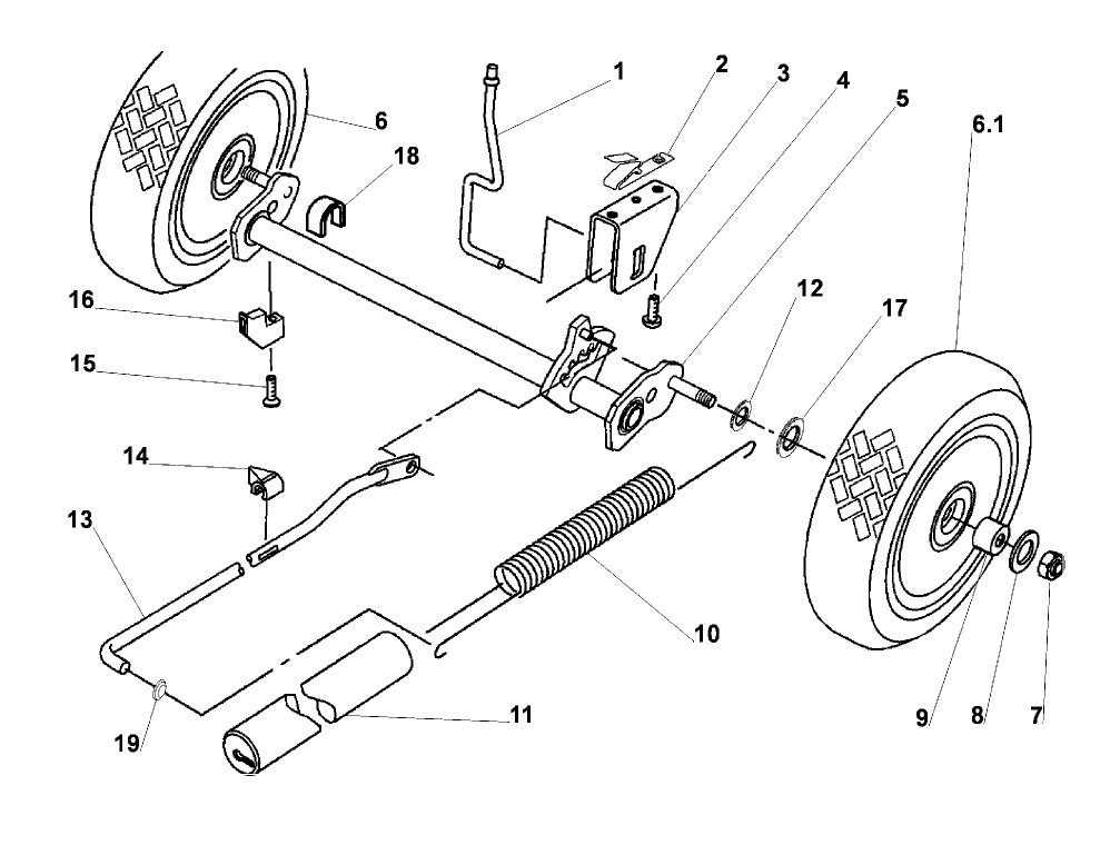 Rear Axle Assembly