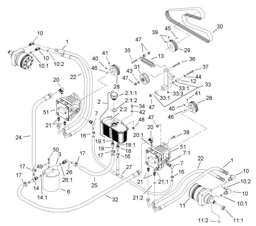 Hydraulic System Assembly
