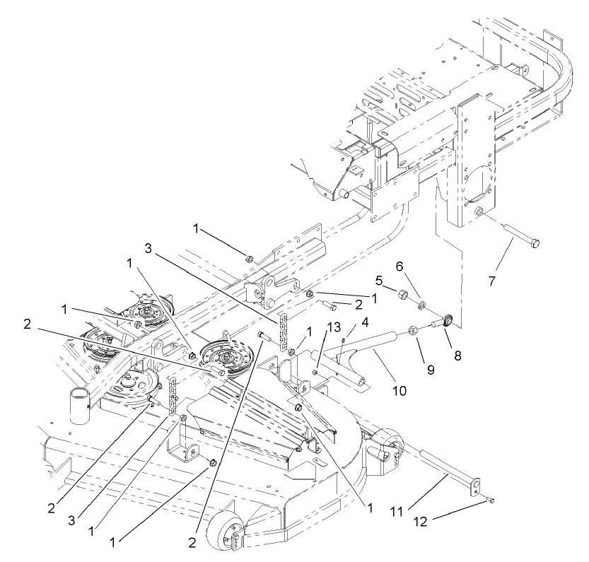 Deck Connection Assembly