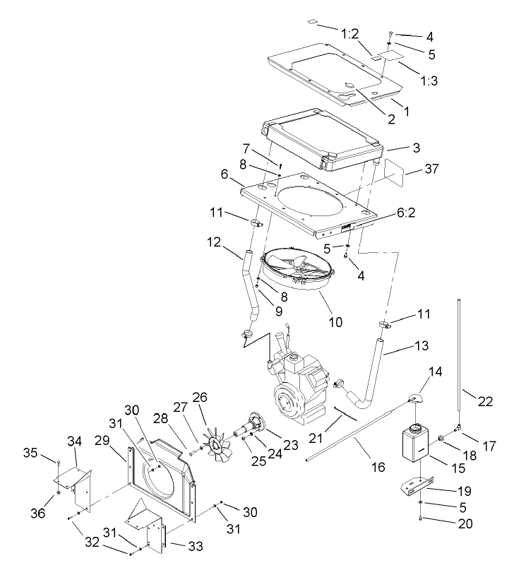 Cooling System Assembly