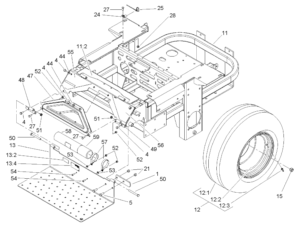 Main Frame Assembly