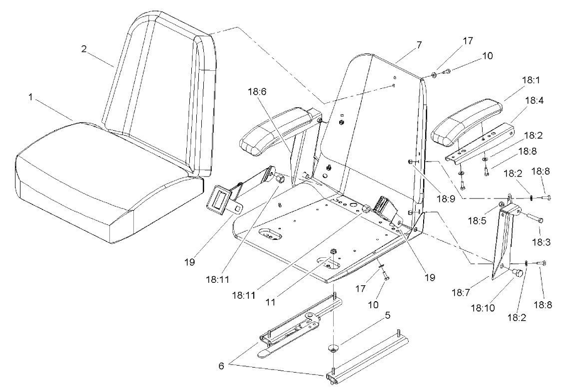 Seat Assembly No. 107-1867