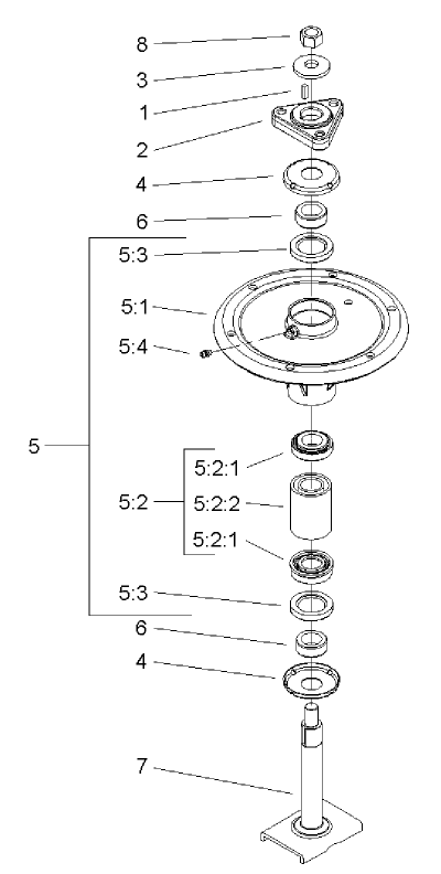 Spindle Assembly No. 106-3217
