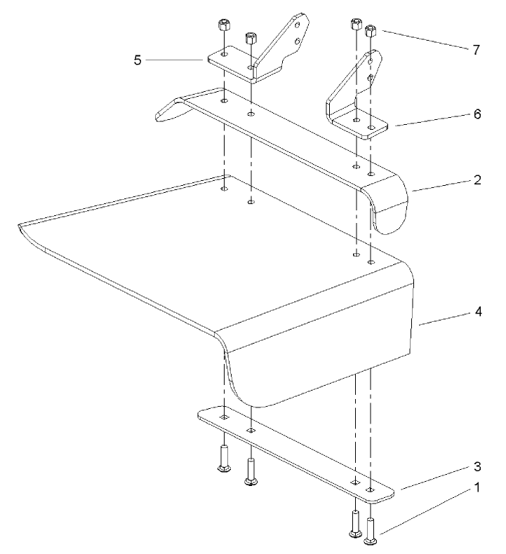 Deflector Assembly No. 106-3249