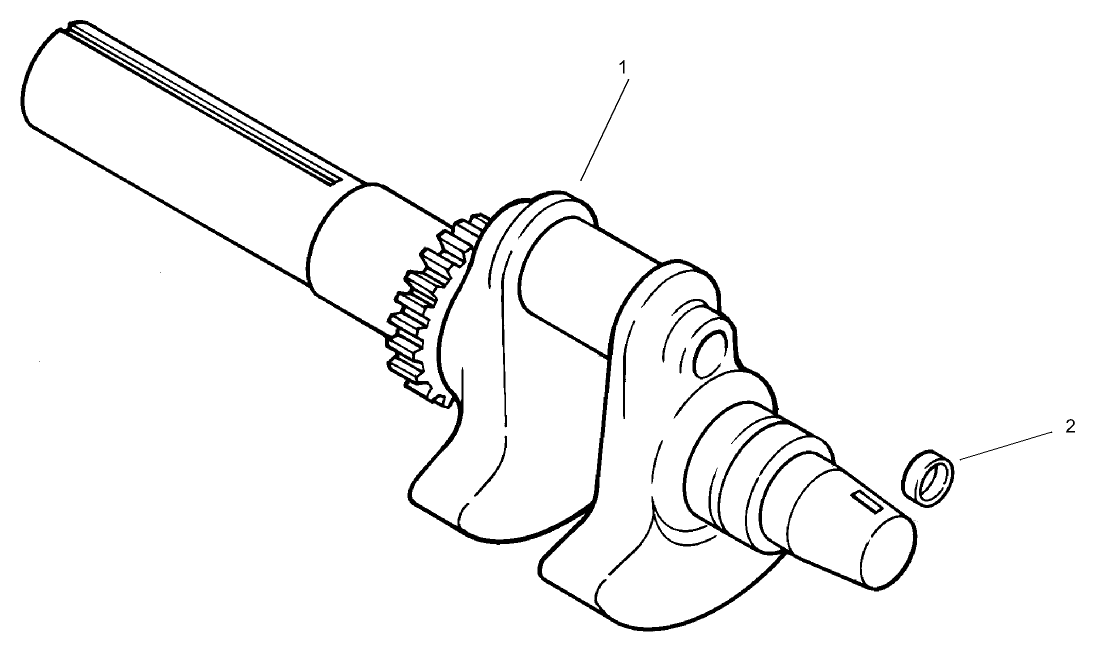 Crankshaft Assembly Kohler CH20 PS-64706