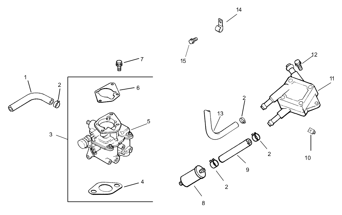 Fuel System Assembly Kohler CH20 PS-64706