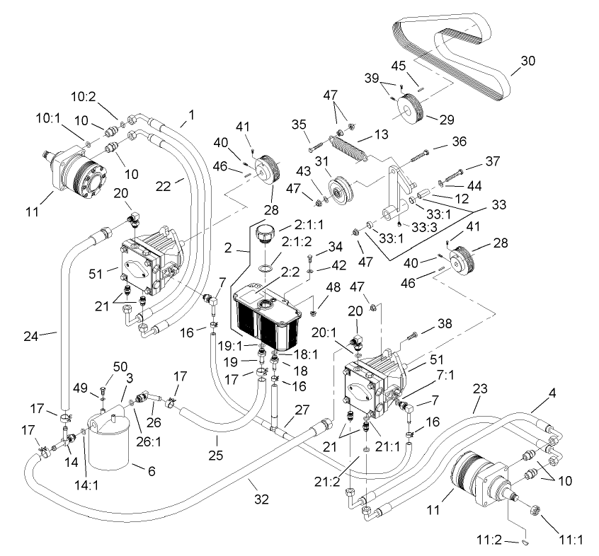 Hydraulic System Assembly