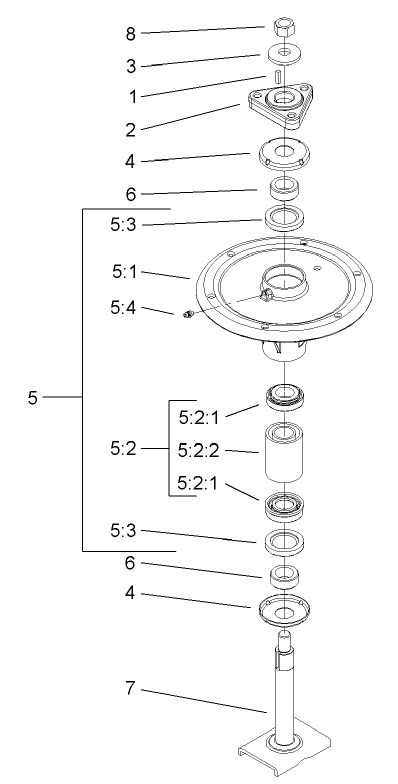 Spindle Assembly No. 106-3217