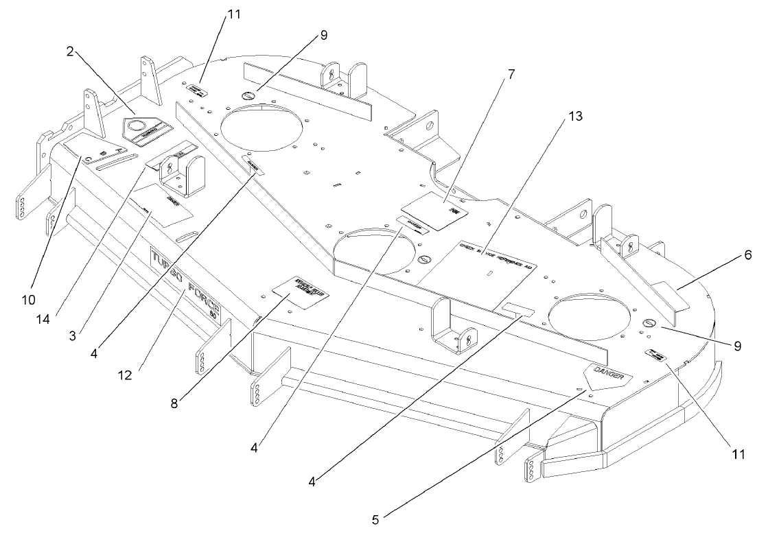 Deck Assembly No. 107-1624