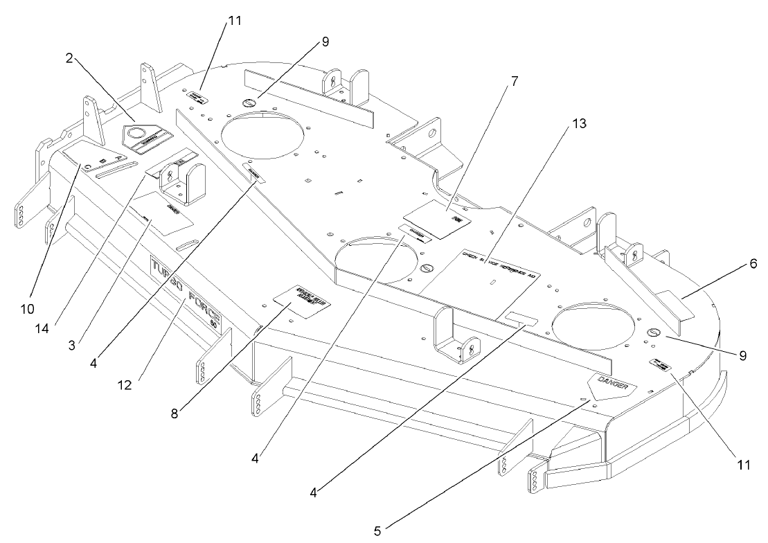 Deck Assembly No. 107-1624