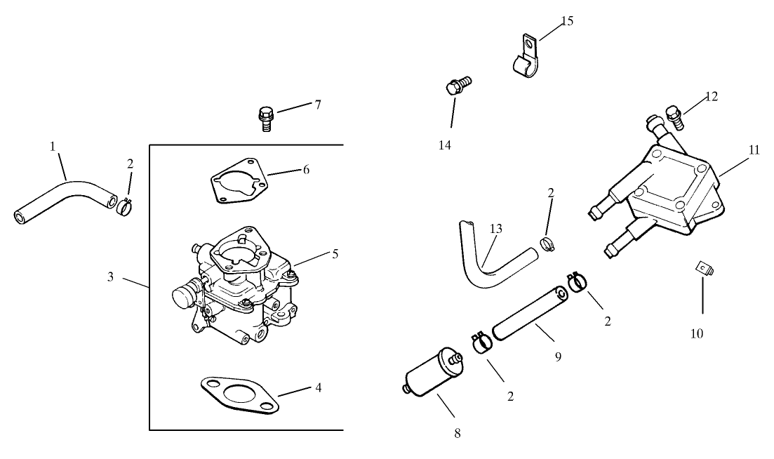 Group 8-Fuel System Assembly Kohler CH23S-76569