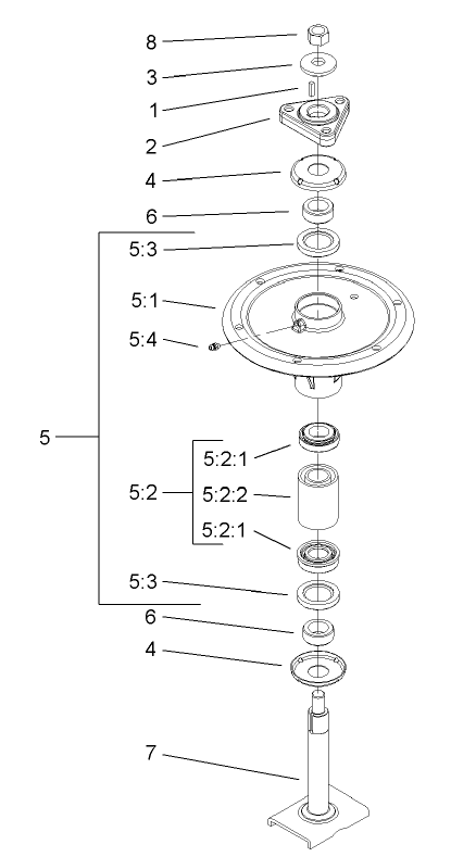 Spindle Assembly No. 106-3217