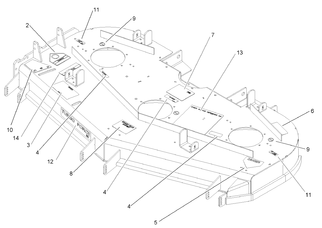 Deck Assembly No. 107-1624