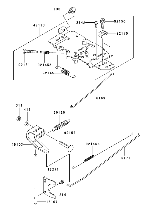 Control Equipment Assembly Kawasaki FH721D-AS05