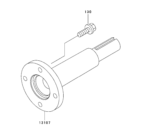 P.T.O. Equipment Assembly Kawasaki FH721D-AS05