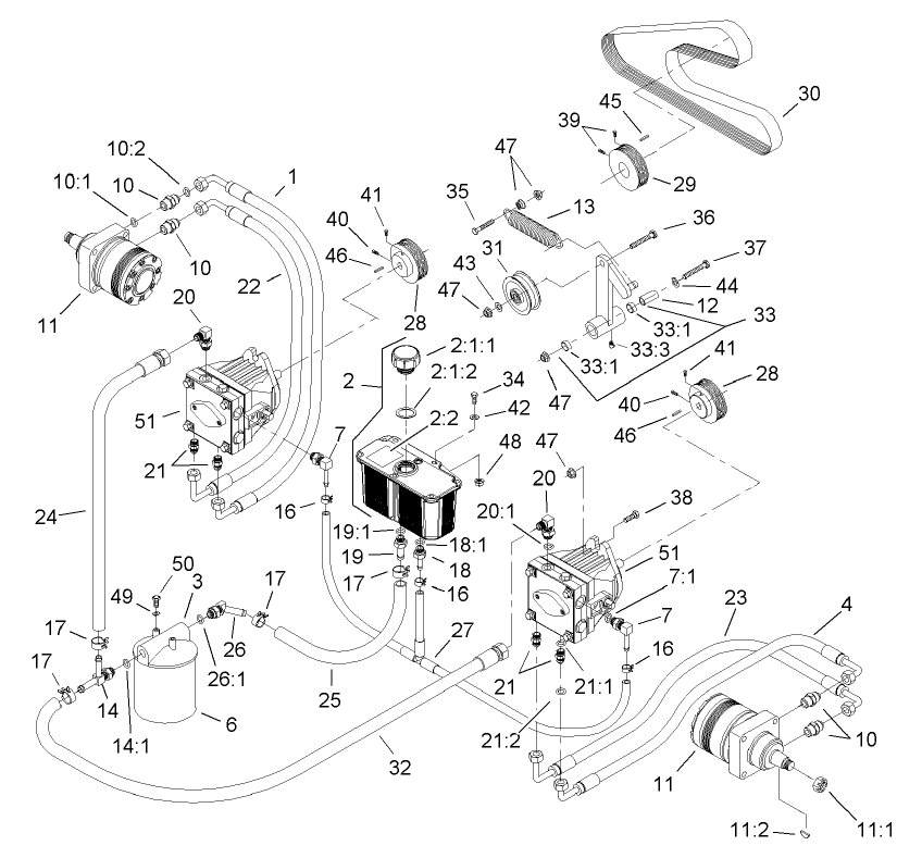 Hydraulic System Assembly