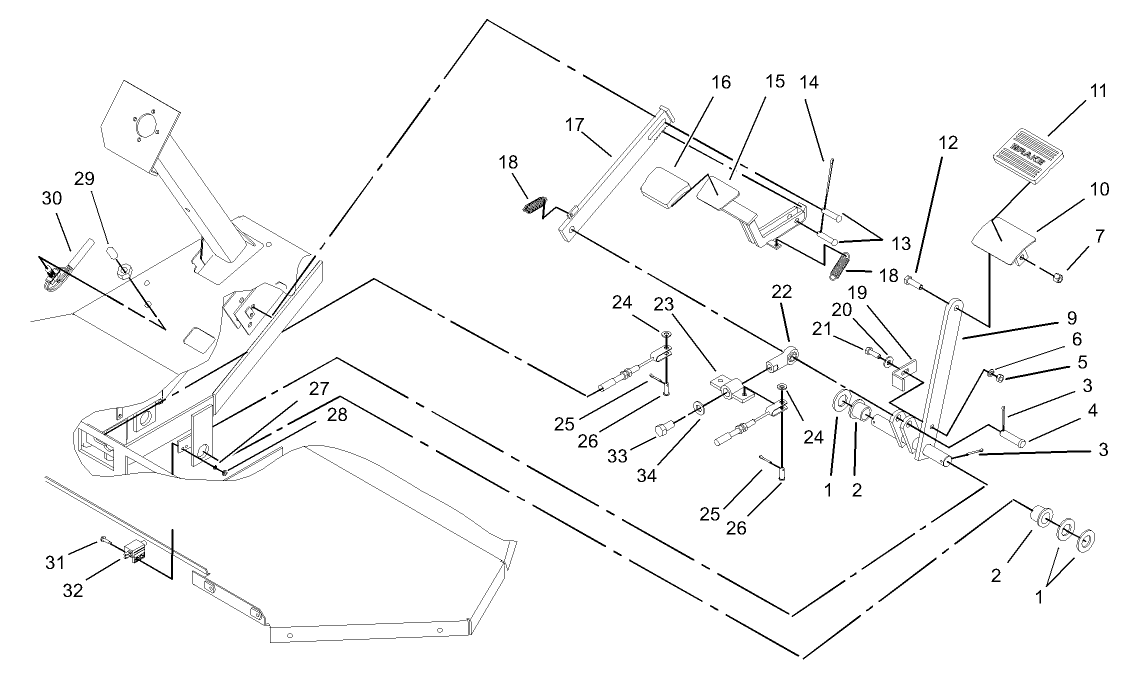 Brake Pedal Assembly