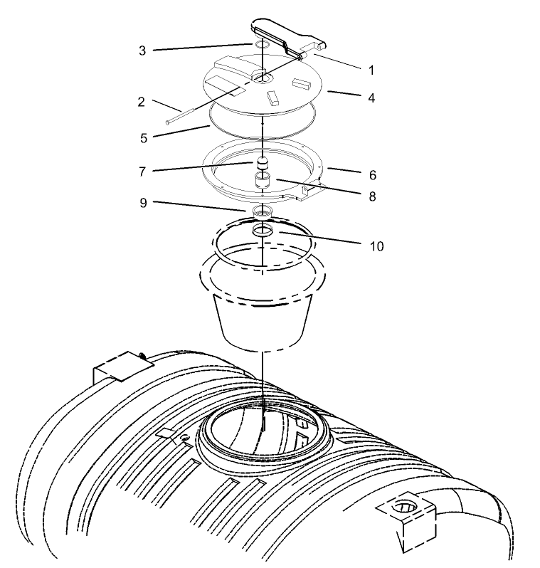 Tank Lid Assembly No. 94-7088