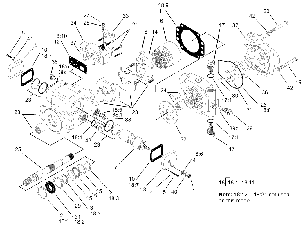 Piston Pump Assembly No. 93-6491
