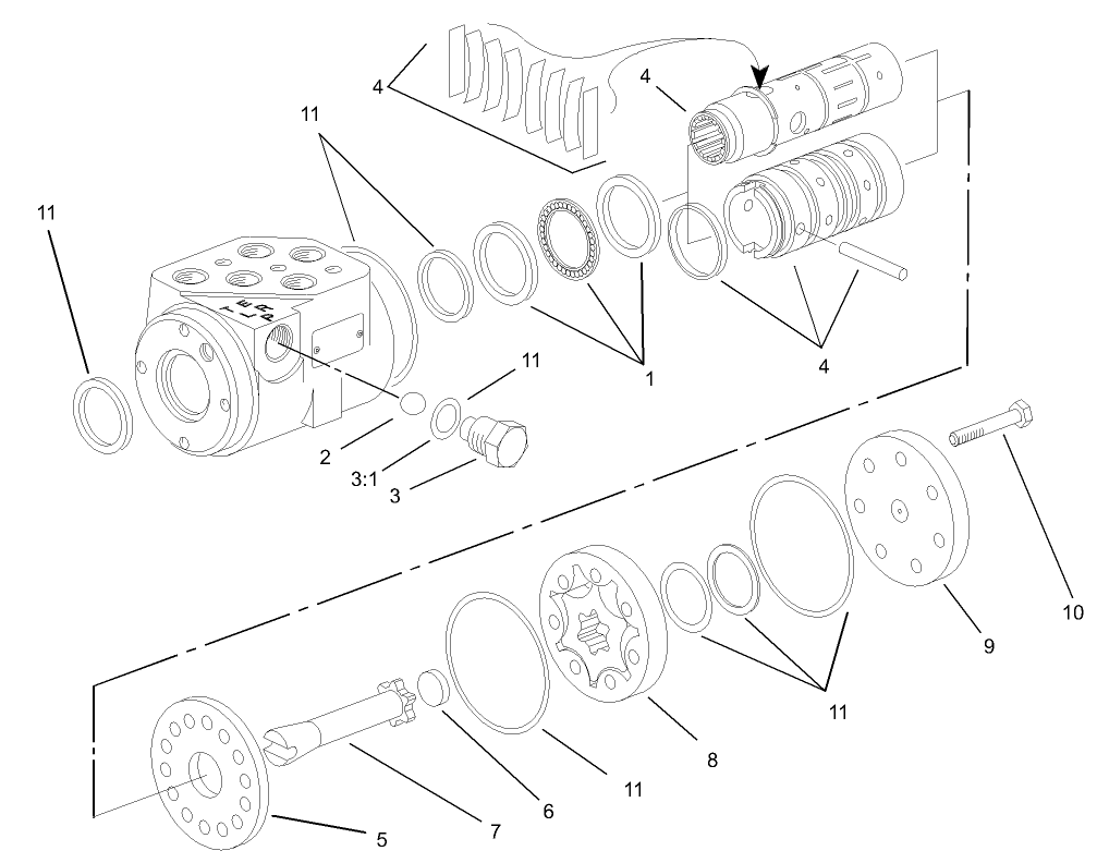 Steering Control Assembly No. 92-3502