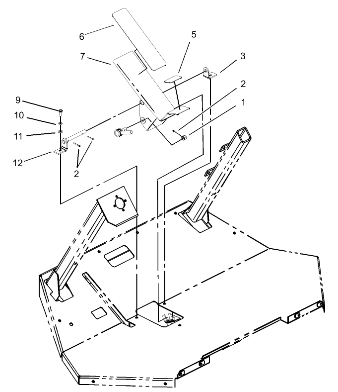 Traction Pedal Assembly