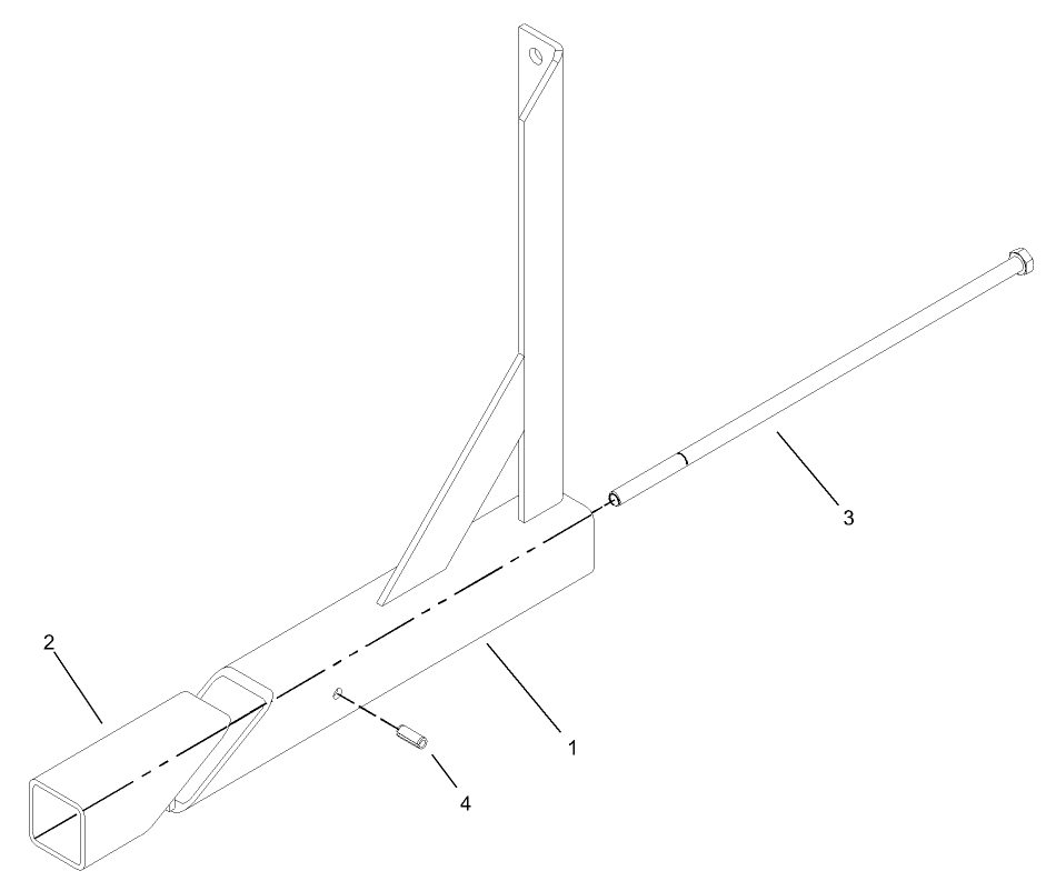 Right Hand Boom Mount Assembly No. 106-4960