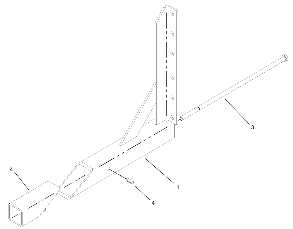 Left Hand Boom Mount Assembly No. 106-4961