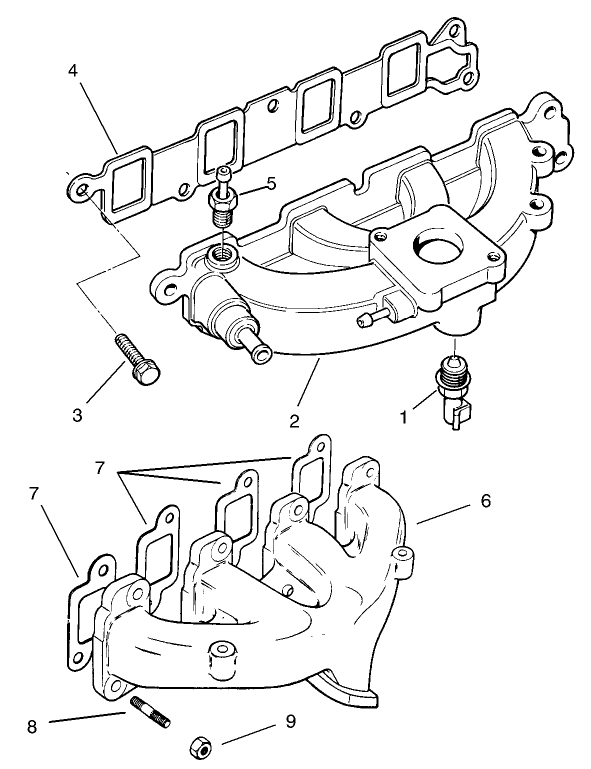 Manifold Assembly  FORD VSG-4131-6007-Z