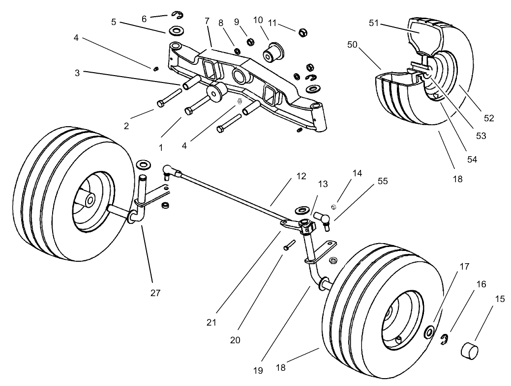 Front Axle Assembly