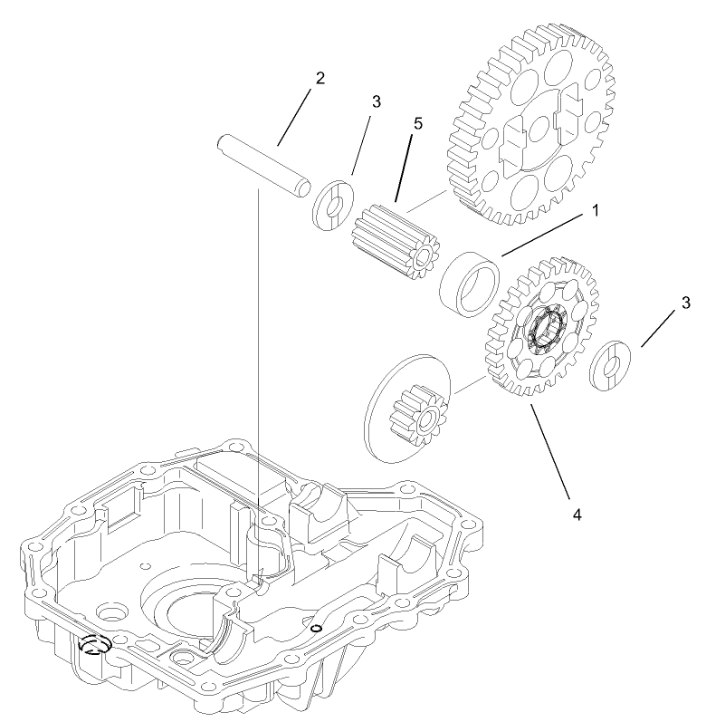 Final Pinion Assembly  Transmission Assembly No. 104-2889