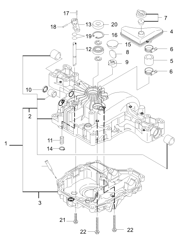 Transaxle Case Assembly