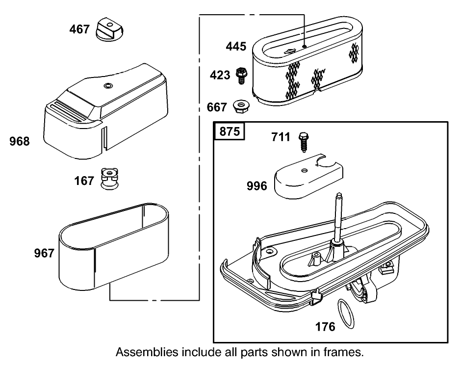 Engine Briggs & Stratton Model 311777-0151-E1