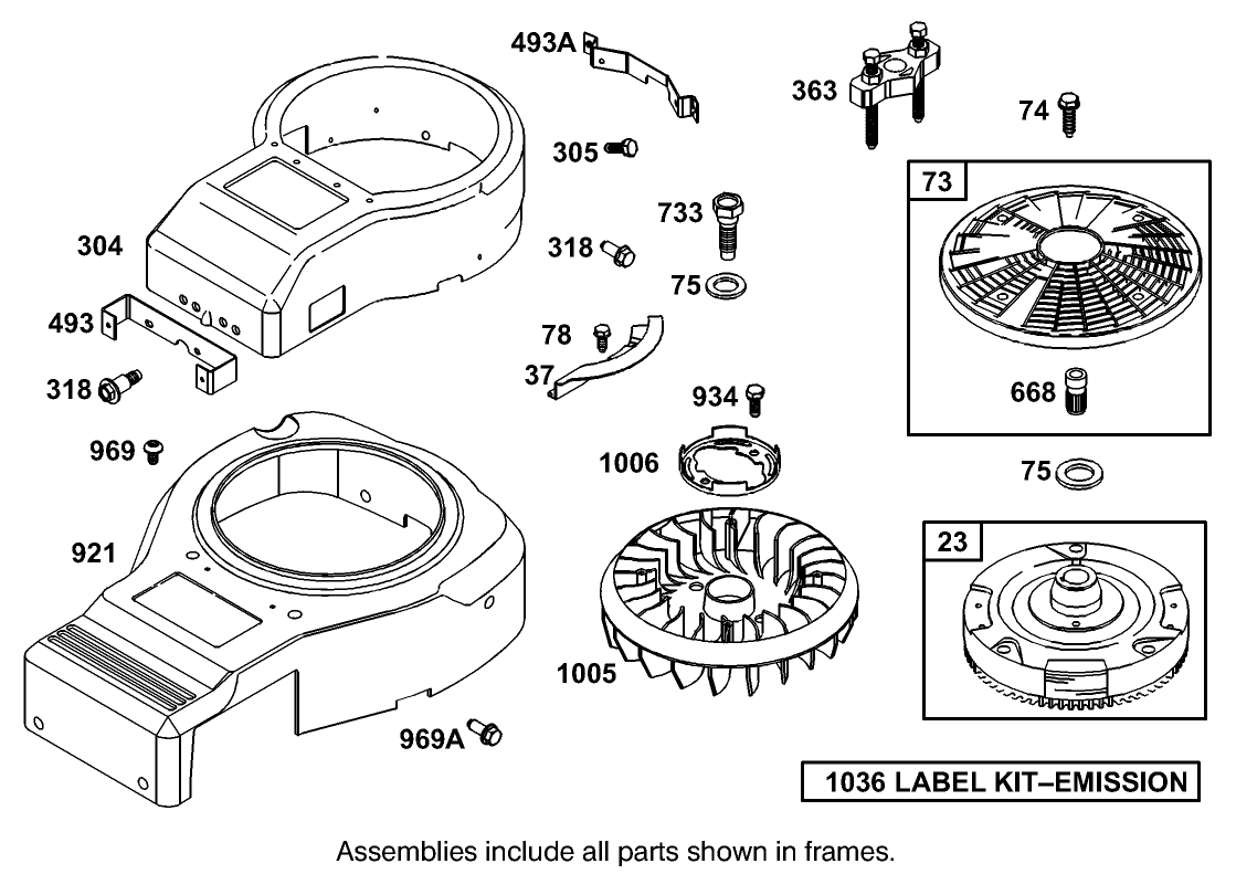 Engine Briggs & Stratton Model 311777-0151-E1