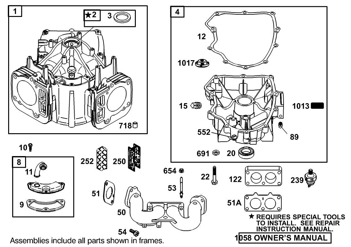 Engine Briggs & Stratton Model 406777-0157-E1
