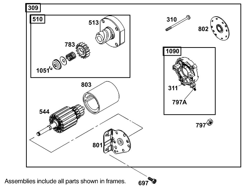 Engine Briggs & Stratton Model 406777-0157-E1