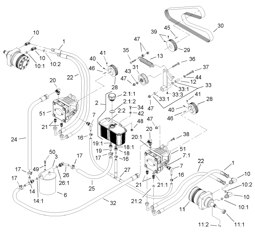 Hydraulic System Assembly