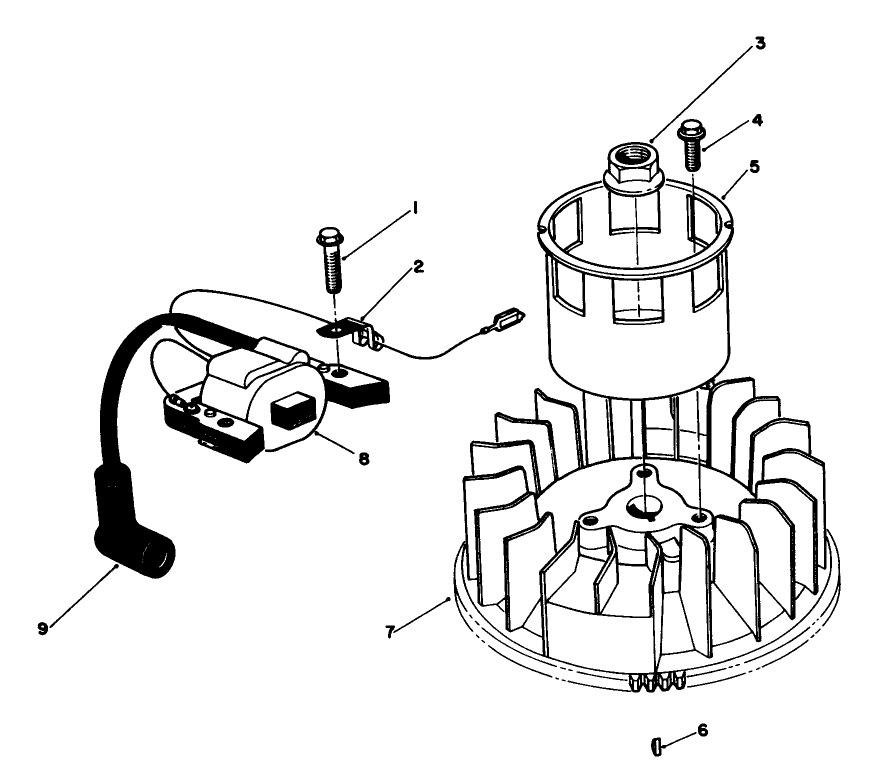 Magneto & Flywheel Assembly (model No. Vmg6)