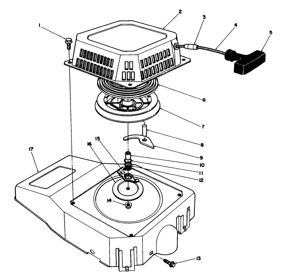 Recoil Assembly (model No. Vmg6)
