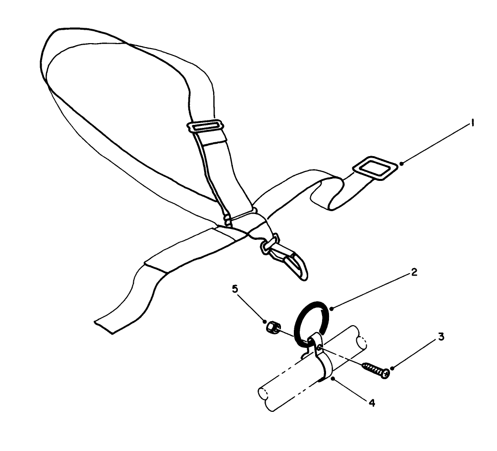 Deluxe Shoulder/belt Harness (optional)