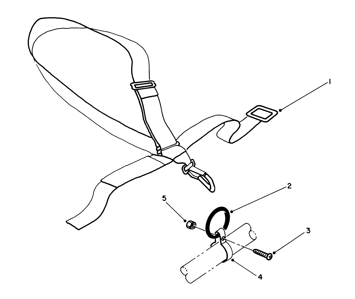 Deluxe Shoulder/belt Harness (optional)