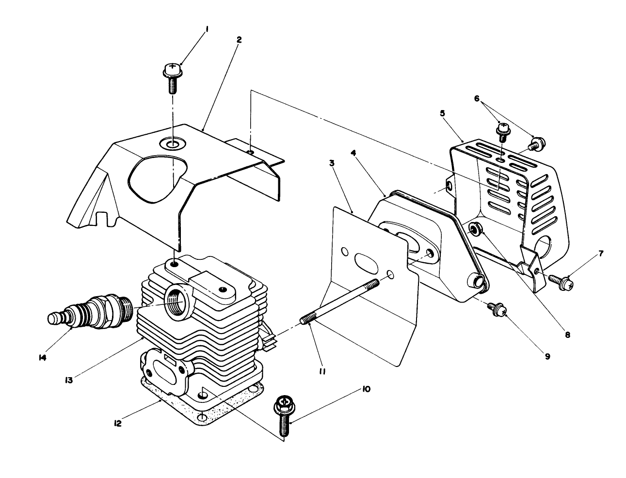 Cylinder & Muffler Cleaner Assembly