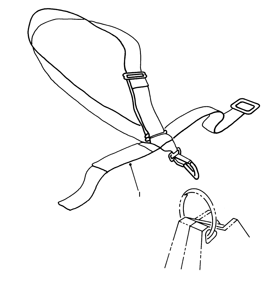 Deluxe Shoulder Belt Harness (optional)