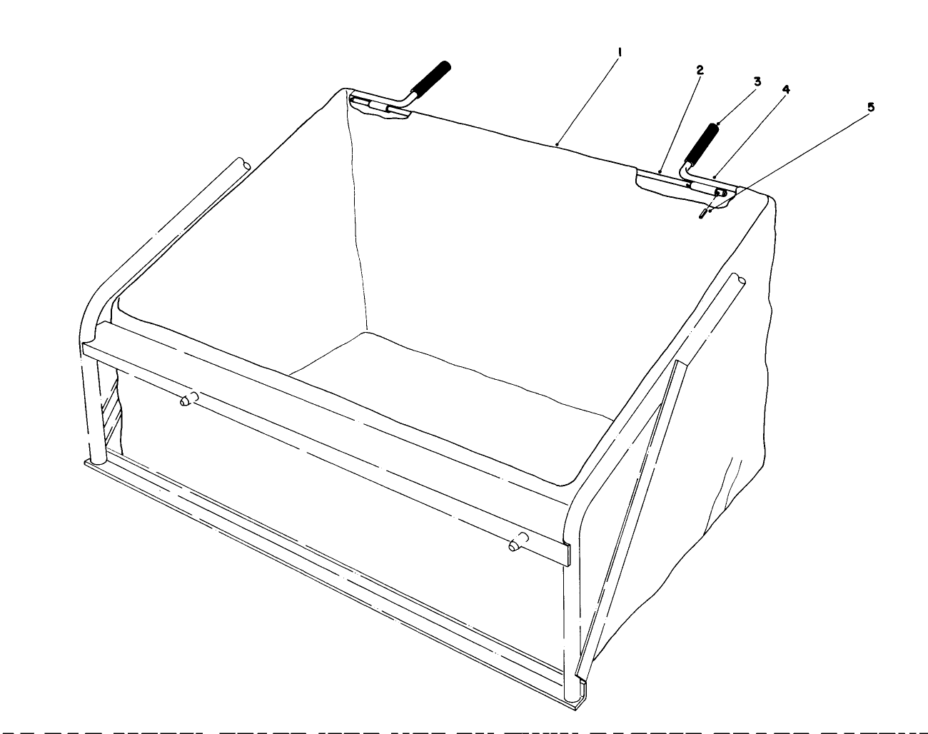 Leaf Bag Model 59123 (for Use On Twin Bagger Grass Catcher Model No. 59122 Only) (optional)